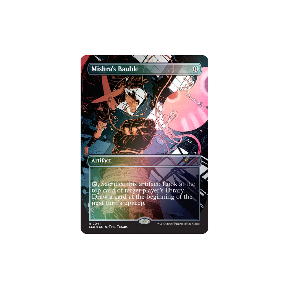 MTG Secret Lair vroooOOOMMMMMM! Foil magic tcg