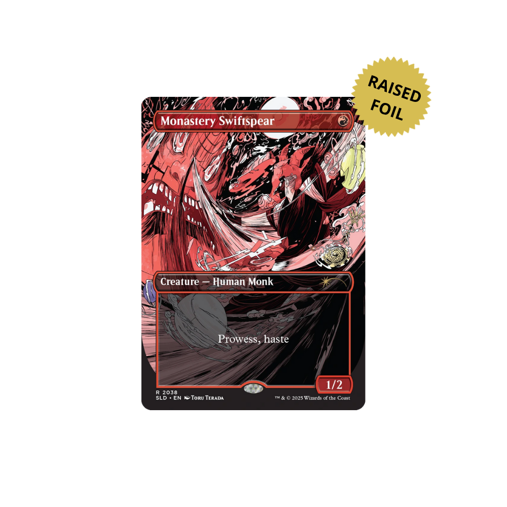MTG Secret Lair vroooOOOMMMMMM! Raised Foil magic tcg