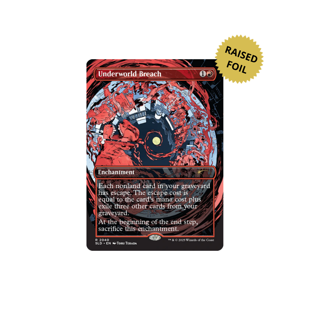 MTG Secret Lair vroooOOOMMMMMM! Raised Foil magic tcg