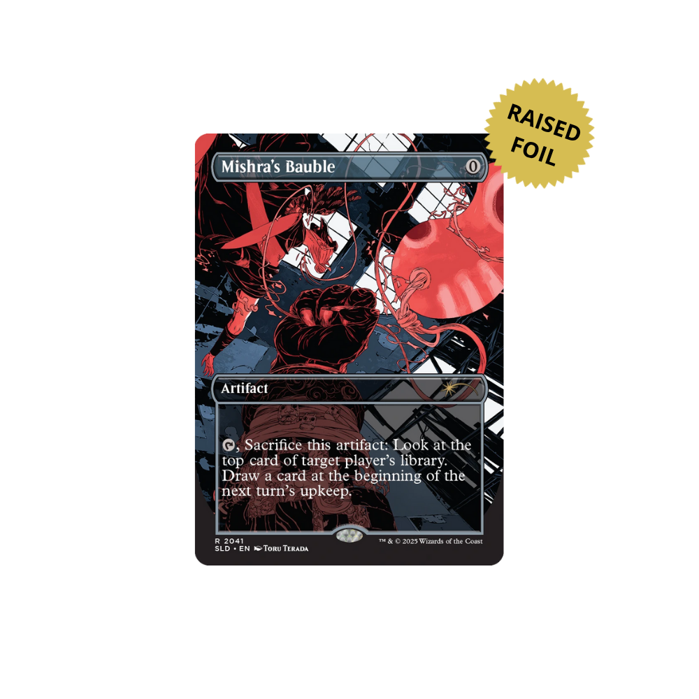 MTG Secret Lair vroooOOOMMMMMM! Raised Foil magic tcg