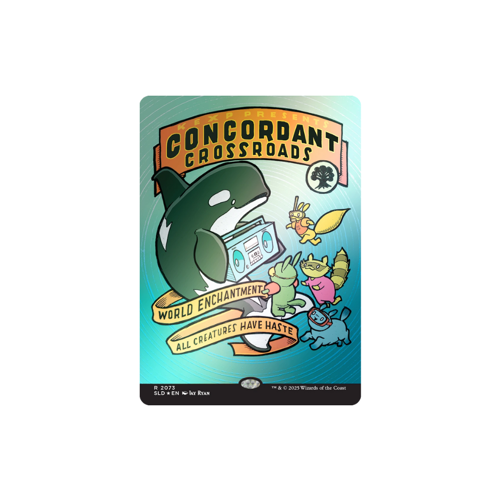 MTG Secret Lair x KEXP You Are Not Alone Foil magic tcg