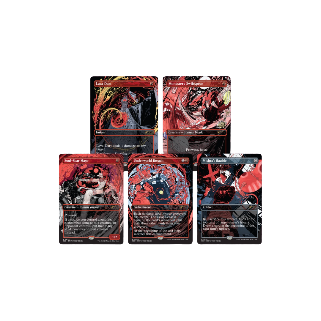 MTG Secret Lair vroooOOOMMMMMM! magic tcg