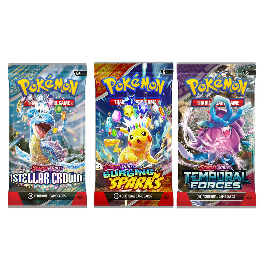 Pokemon TCG: Stacking Tin Q1 2025 - Tercia - Inglés (9 sobres)