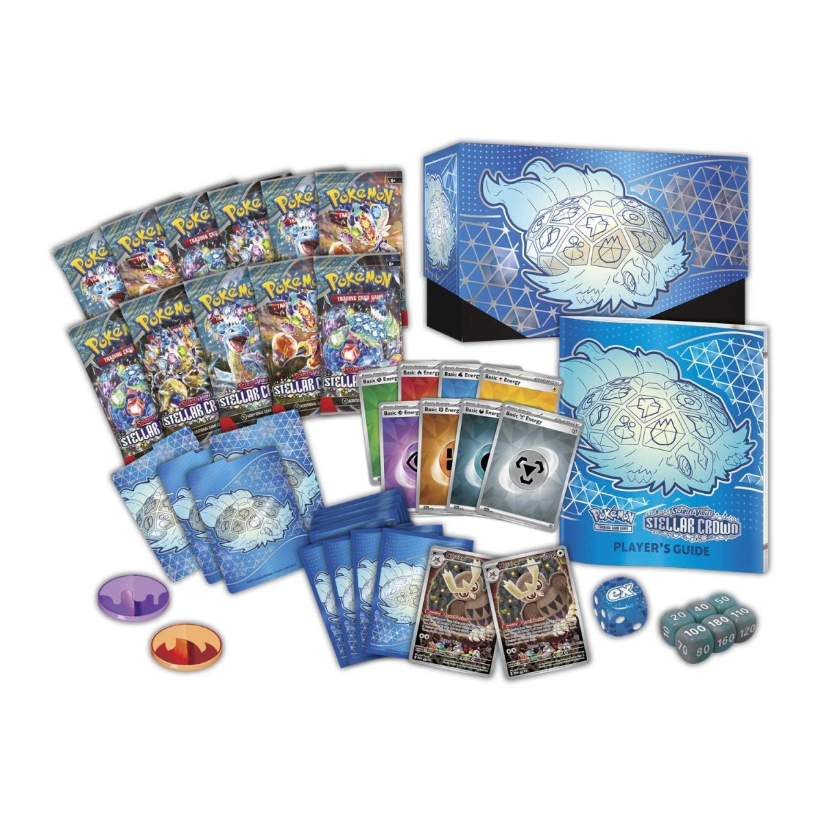 Pokemon TCG - Elite Trainer Box ETB - Stellar Crown - Inglés