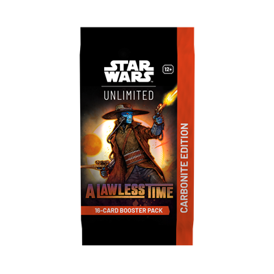 (VENTA ANTICIPADA) Star Wars Unlimited - A Lawless Time - CARBONITE Booster Display c/12 packs