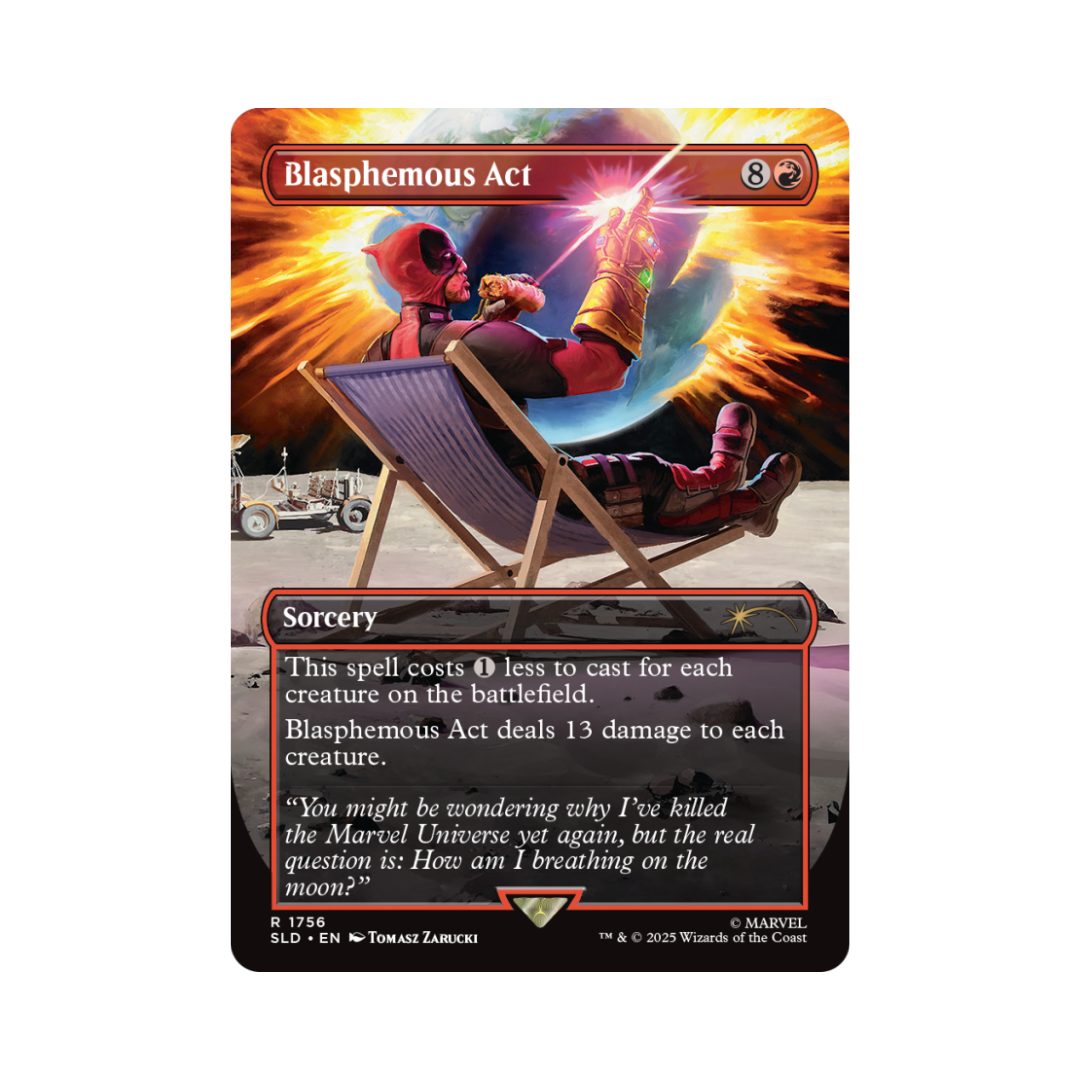 Mtg: Secret Lair - Marvel - Deadpool - Inglés