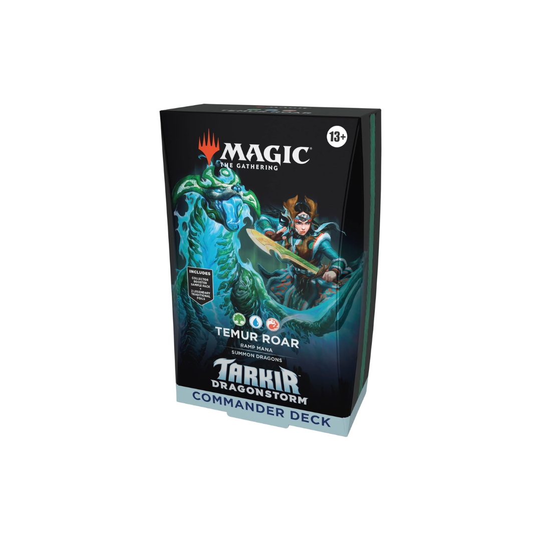 Mtg Commander Deck: Tarkir Dragonstorm - Case 5 Decks Inglés Mtg Tarkir Inglés