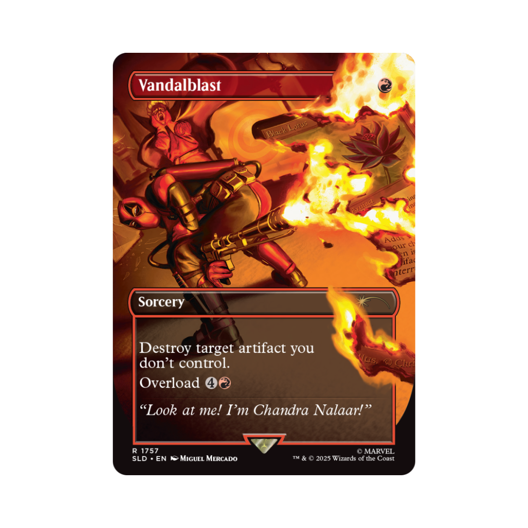Mtg: Secret Lair - Marvel - Deadpool - Inglés