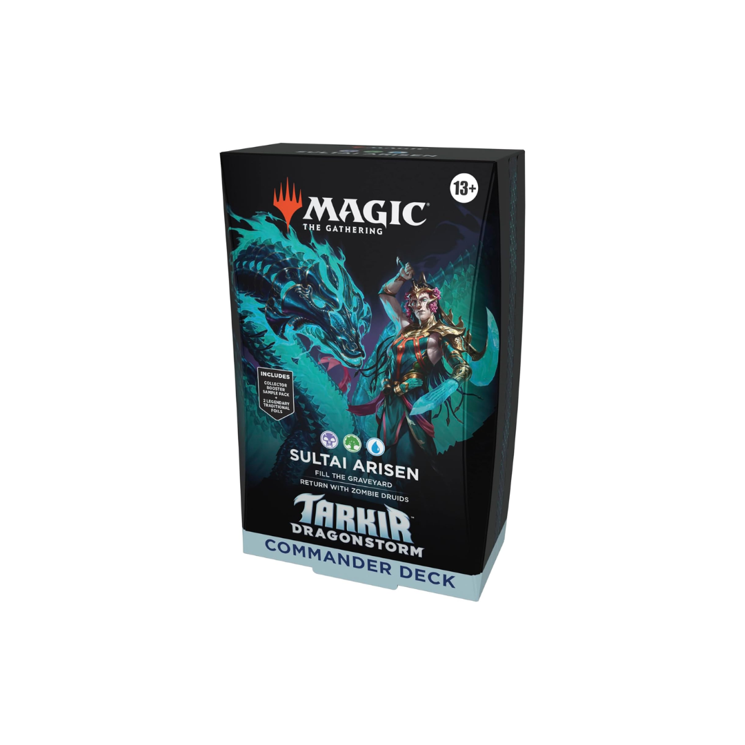 Mtg Commander Deck: Tarkir Dragonstorm - Case 5 Decks Inglés Mtg Tarkir Inglés