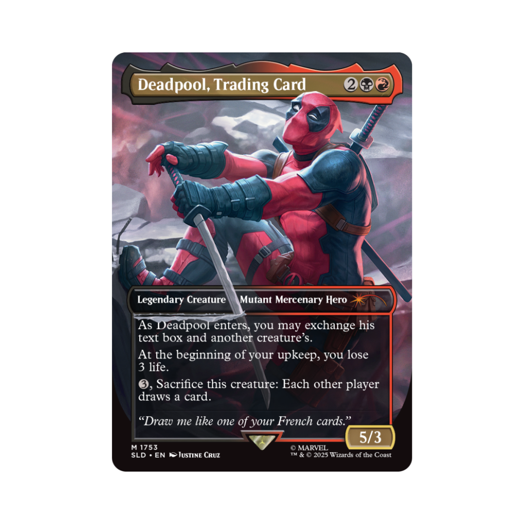 Mtg: Secret Lair - Marvel - Deadpool - Inglés