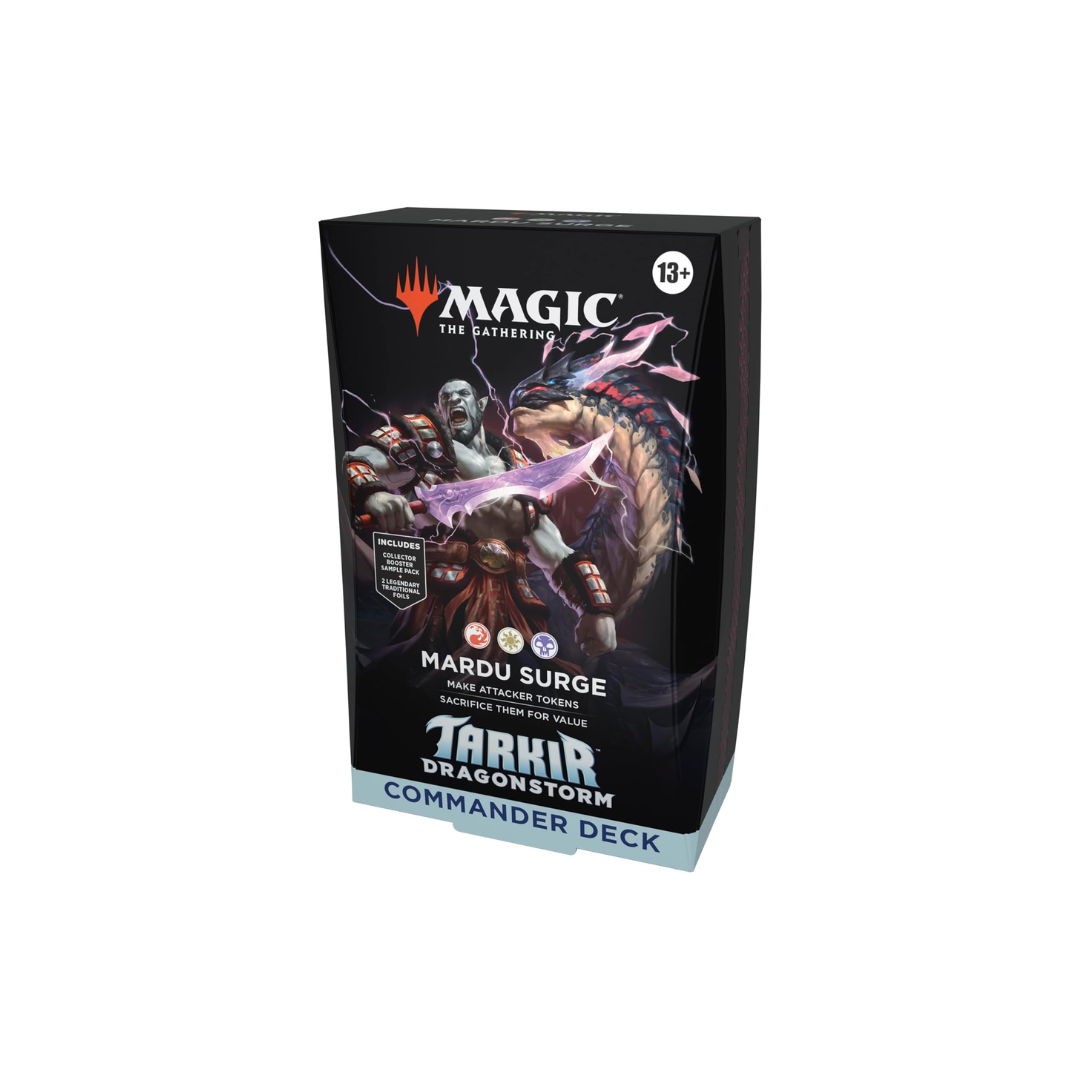 Mtg Commander Deck: Tarkir Dragonstorm - Case 5 Decks Inglés Mtg Tarkir Inglés