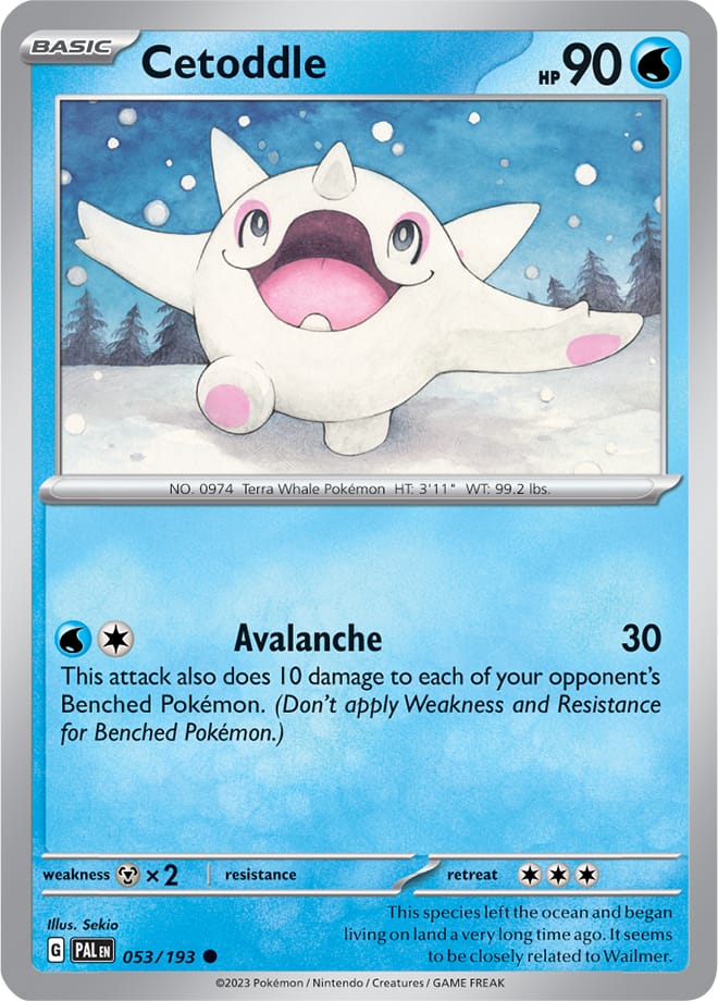 053/193 Cetoddle (Reverse holo)