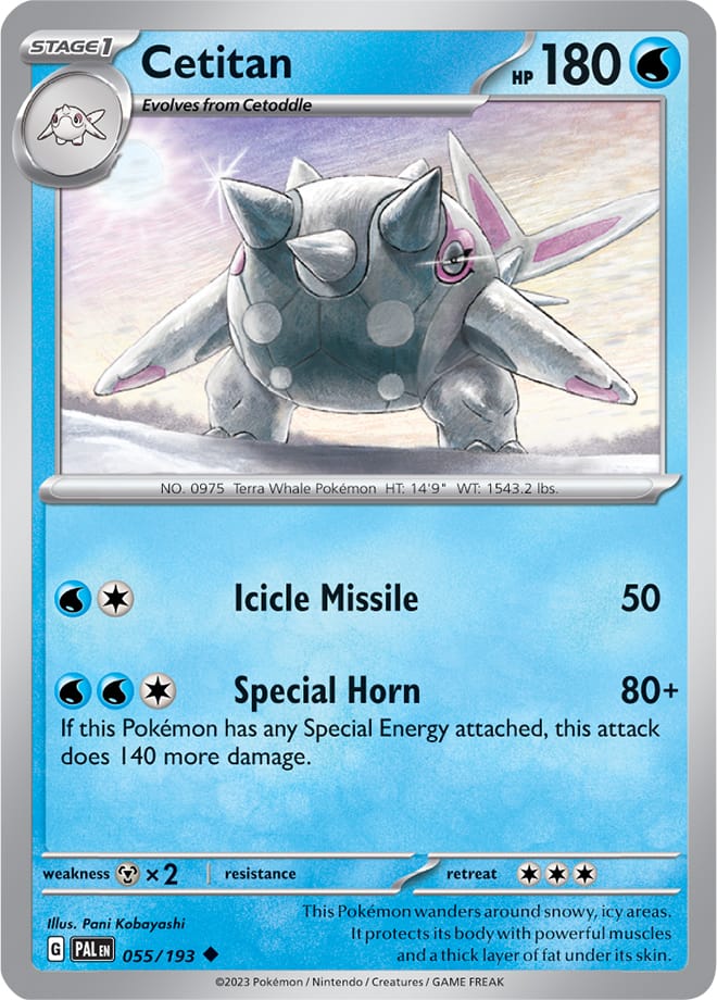 055/193 Cetitan (Reverse holo)