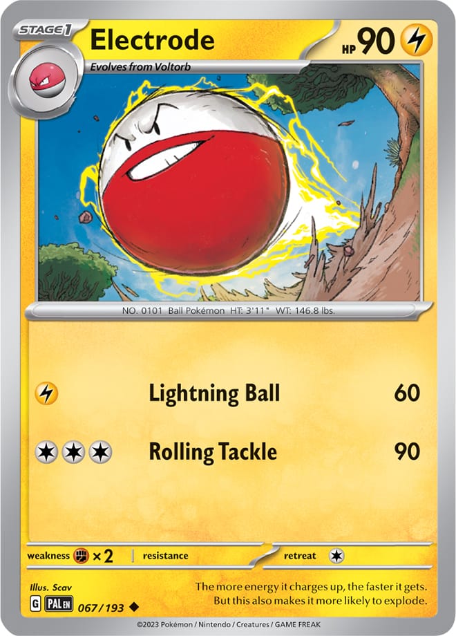 067/193 Electrode (Reverse holo)