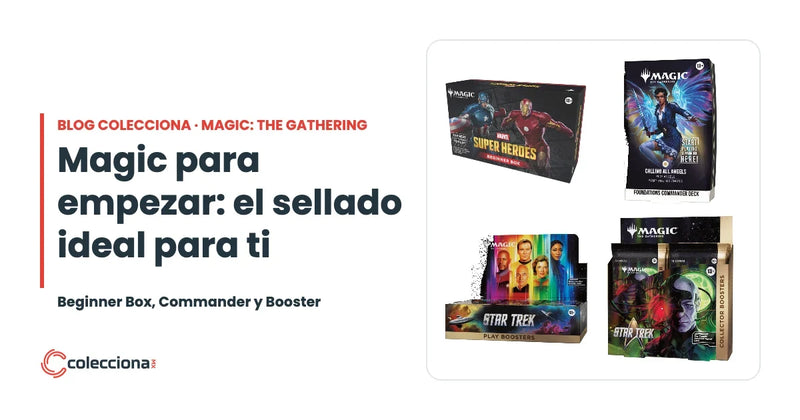 Productos sellados de Magic: The Gathering para empezar