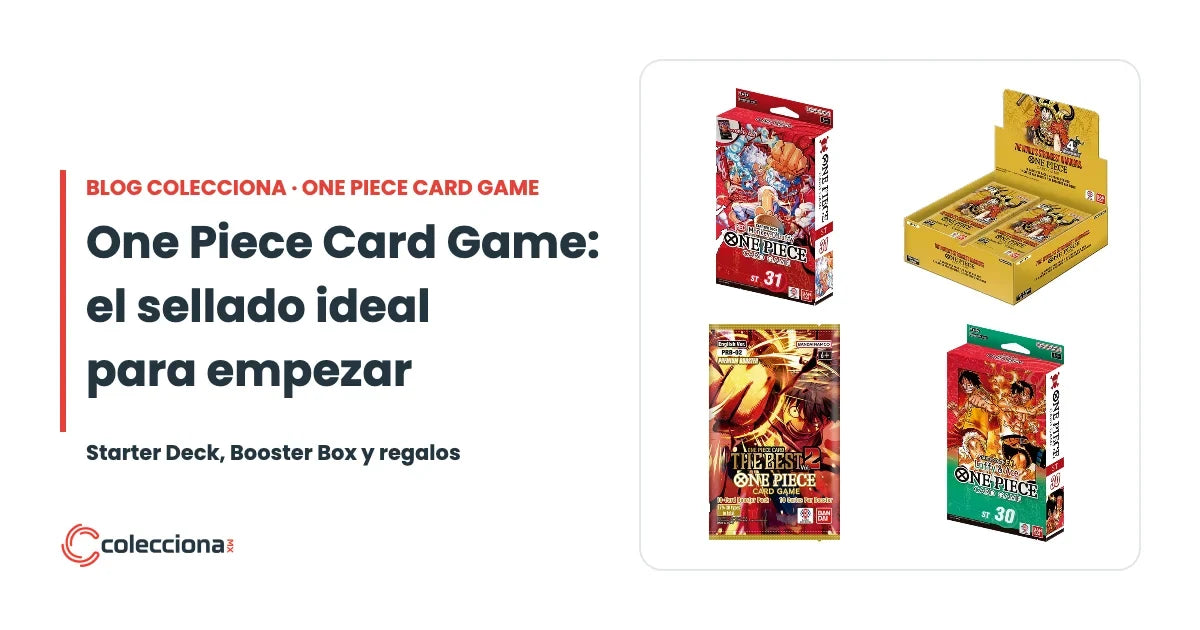 One Piece Card Game: el sellado ideal para empezar