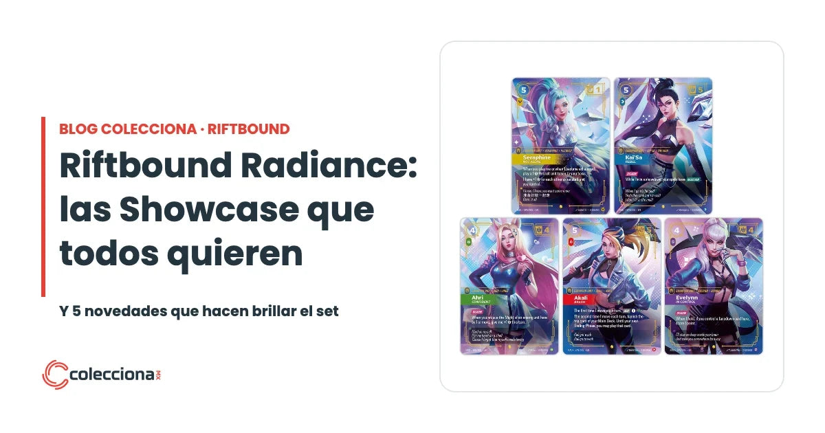 Riftbound Radiance: cartas Showcase