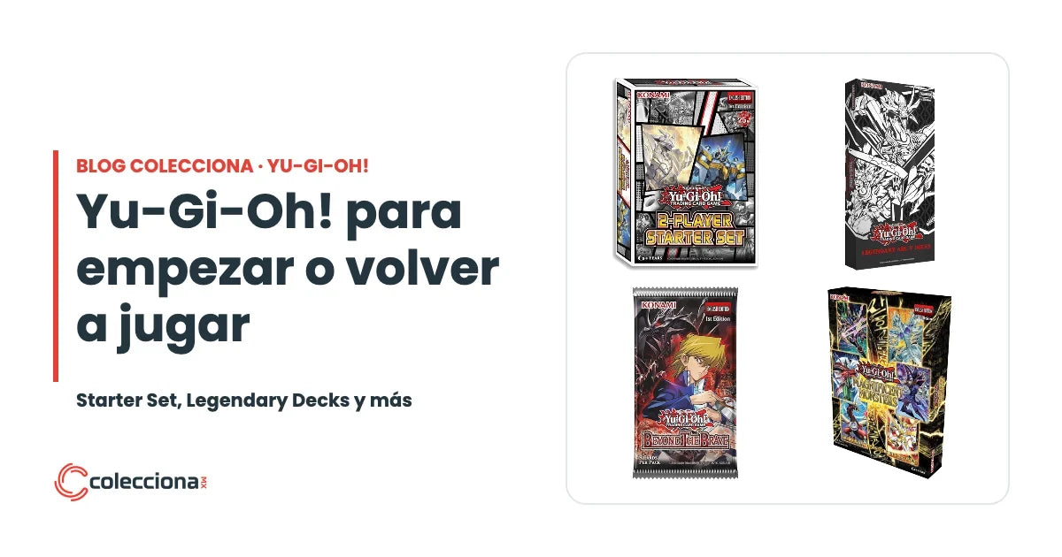 Yu-Gi-Oh! para empezar o volver a jugar