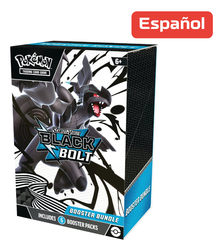 Pokémon Tcg: Unova Black Bolt - Bundle - Español