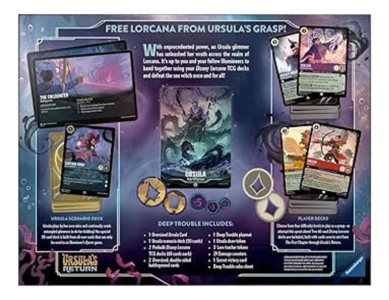 Lorcana Disney Tcg - Ursulas Return - Illumineers Quest Ursulas Returns Inglés