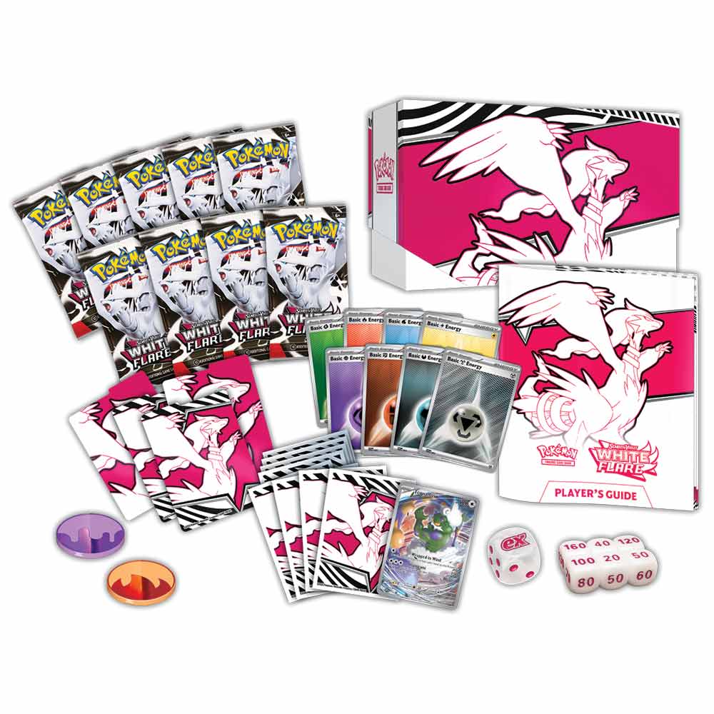 (PREVENTA) Pokémon TCG: Unova WHITE - Elite Trainer Box Inglés (APARTADO, LEER DESCRIPCION)