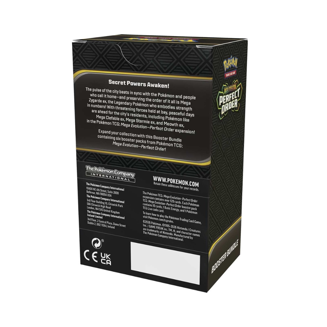 (PREVENTA) Pokémon TCG - Perfect Order - Booster Bundle - Ingles (APARTADO - LEER DESCRIPCION)