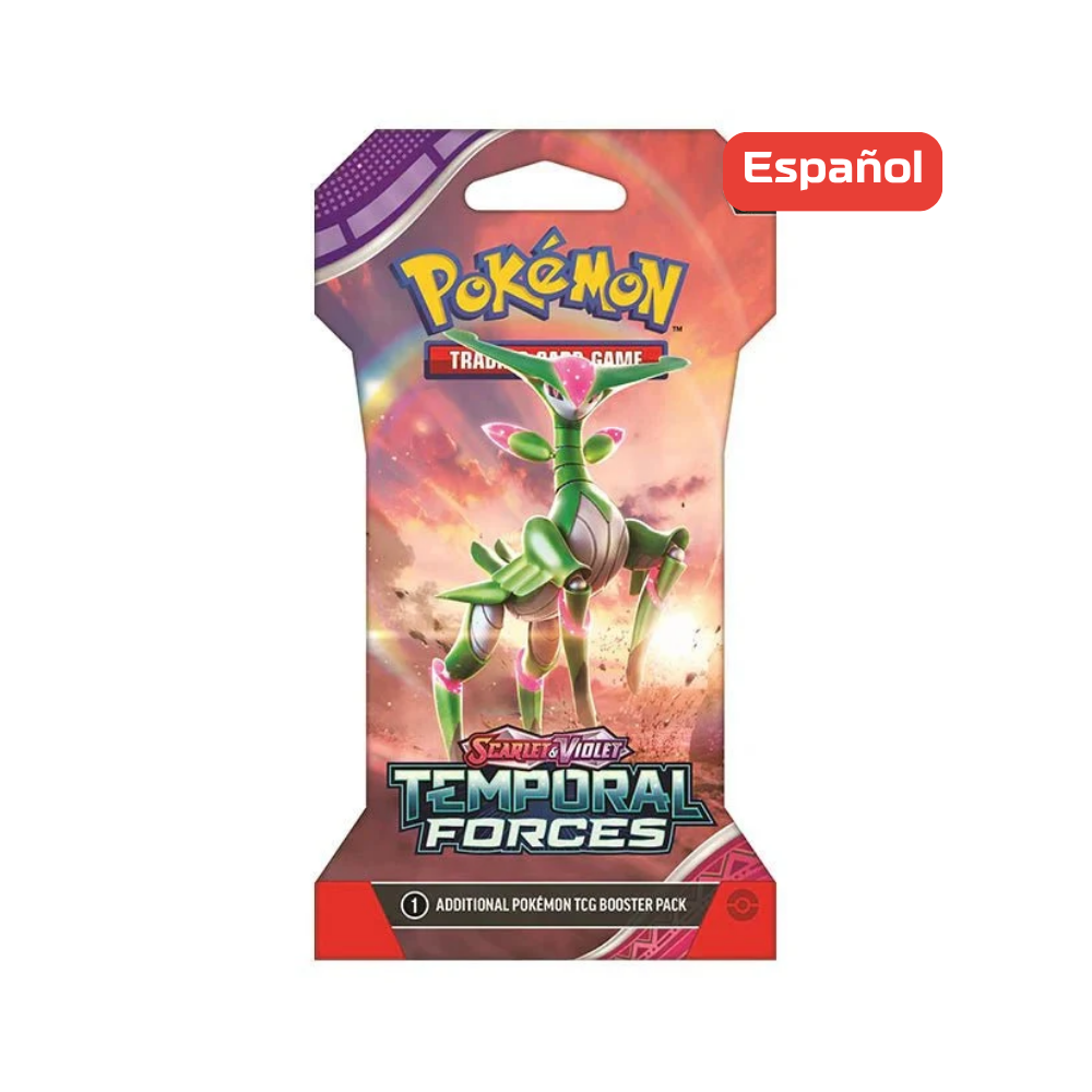 Pokémon TCG - Temporal Forces - Sleeved Booster - Español