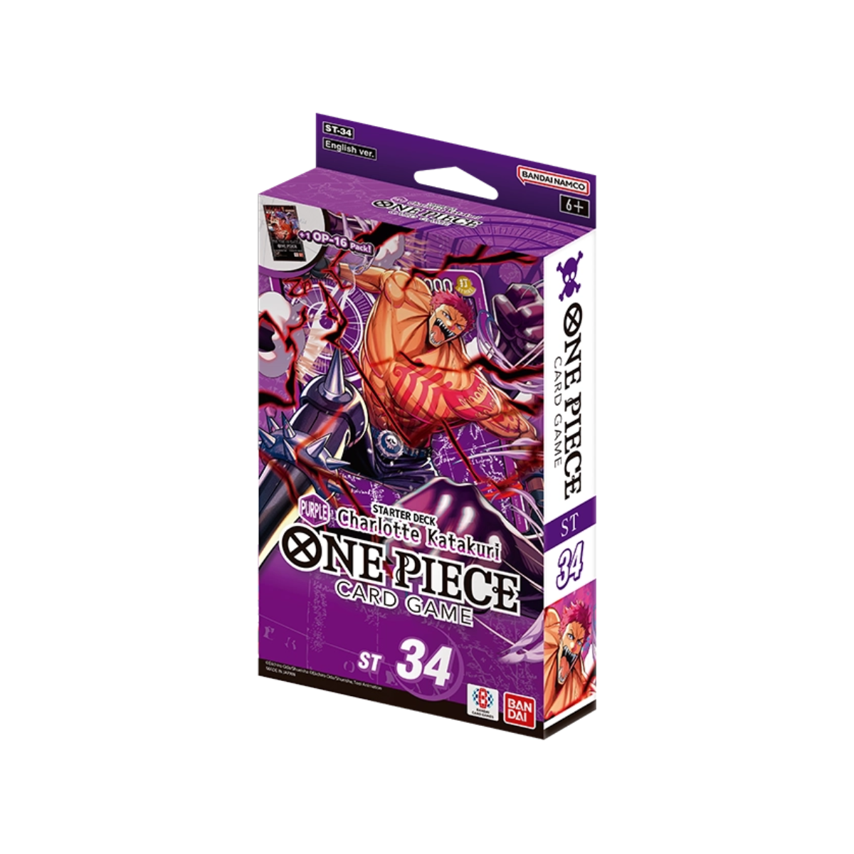 One Piece TCG - [ST-34] - Purple Charlotte Katakuri - Starter Deck - Inglés