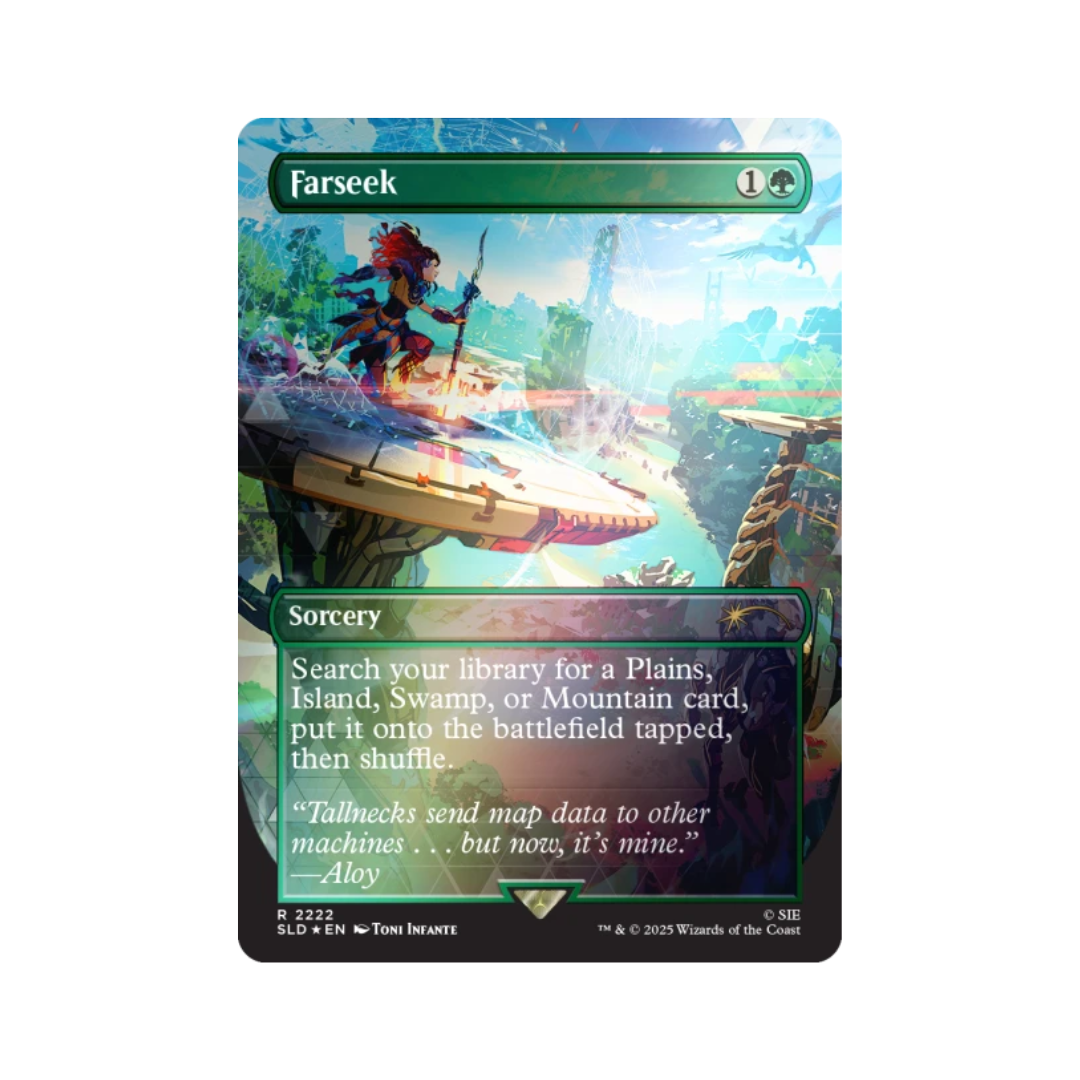 (VENTA ANTICIPADA) MTG Secret Lair - Playstation - Horizon: Into the Forbidden West [Foil]