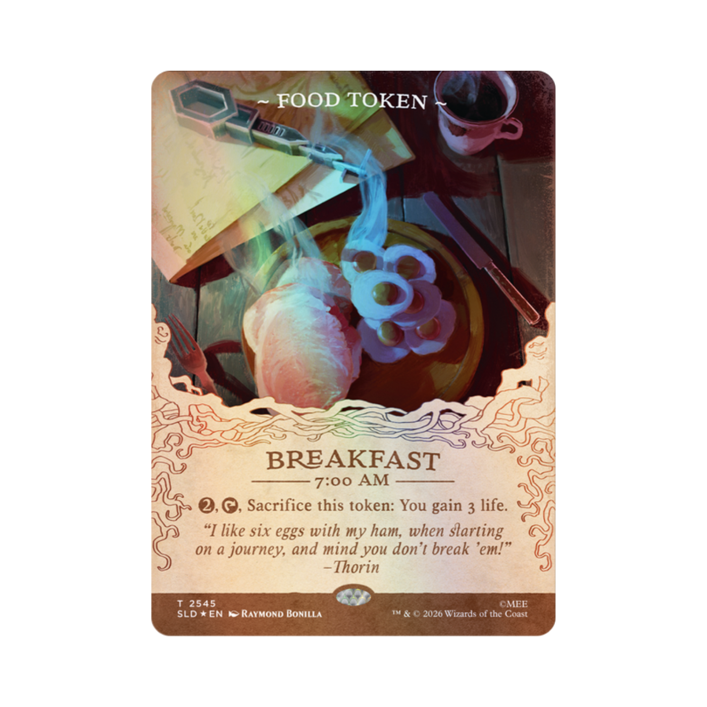 (PREVENTA) MTG Secret Lair - The Hobbit - Second Breakfast and Beyond - Foil (LEER DESCRIPCIÓN)