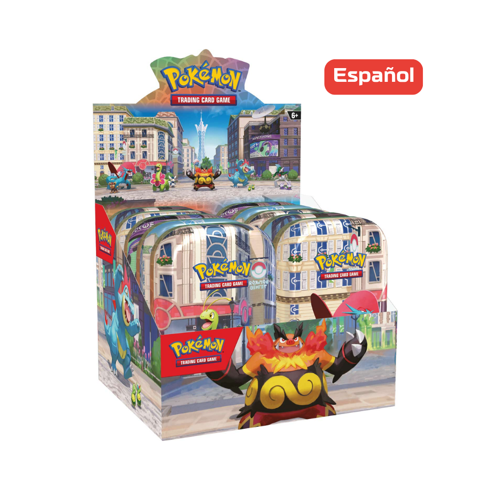 Pokémon TCG - Lumiose City - Mini Tin Display Box - Español