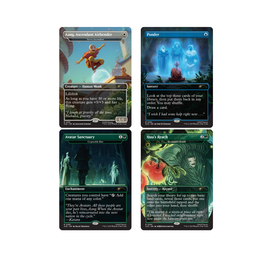 MTG Secret Lair - Avatar: A Lot to Learn