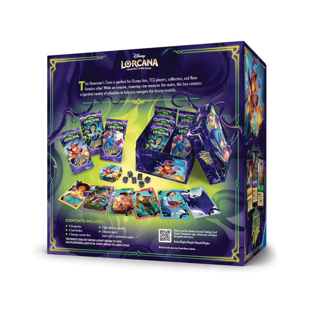 (PREVENTA) Lorcana Disney TCG - Attack Of The Vine [Set 13] - Trove - Inglés (LEER DESCRIPCIÓN)