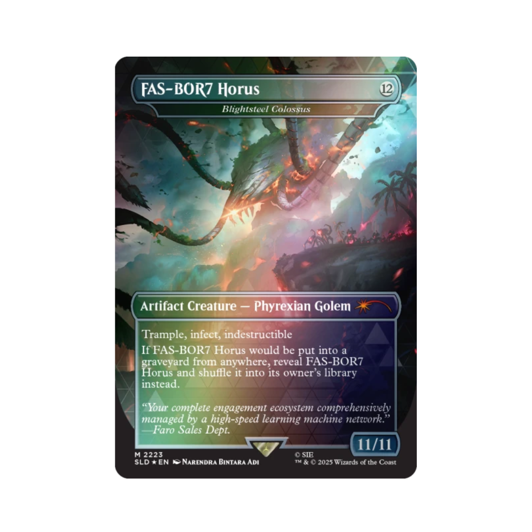 (VENTA ANTICIPADA) MTG Secret Lair - Playstation - Horizon: Into the Forbidden West [Foil]