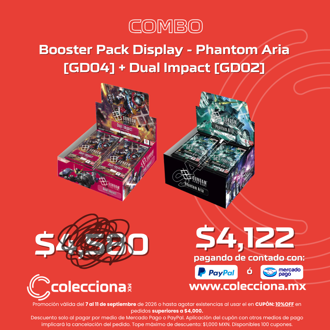 COMBO Gundam GD02 Dual Impact + GD04 Phantom Aria