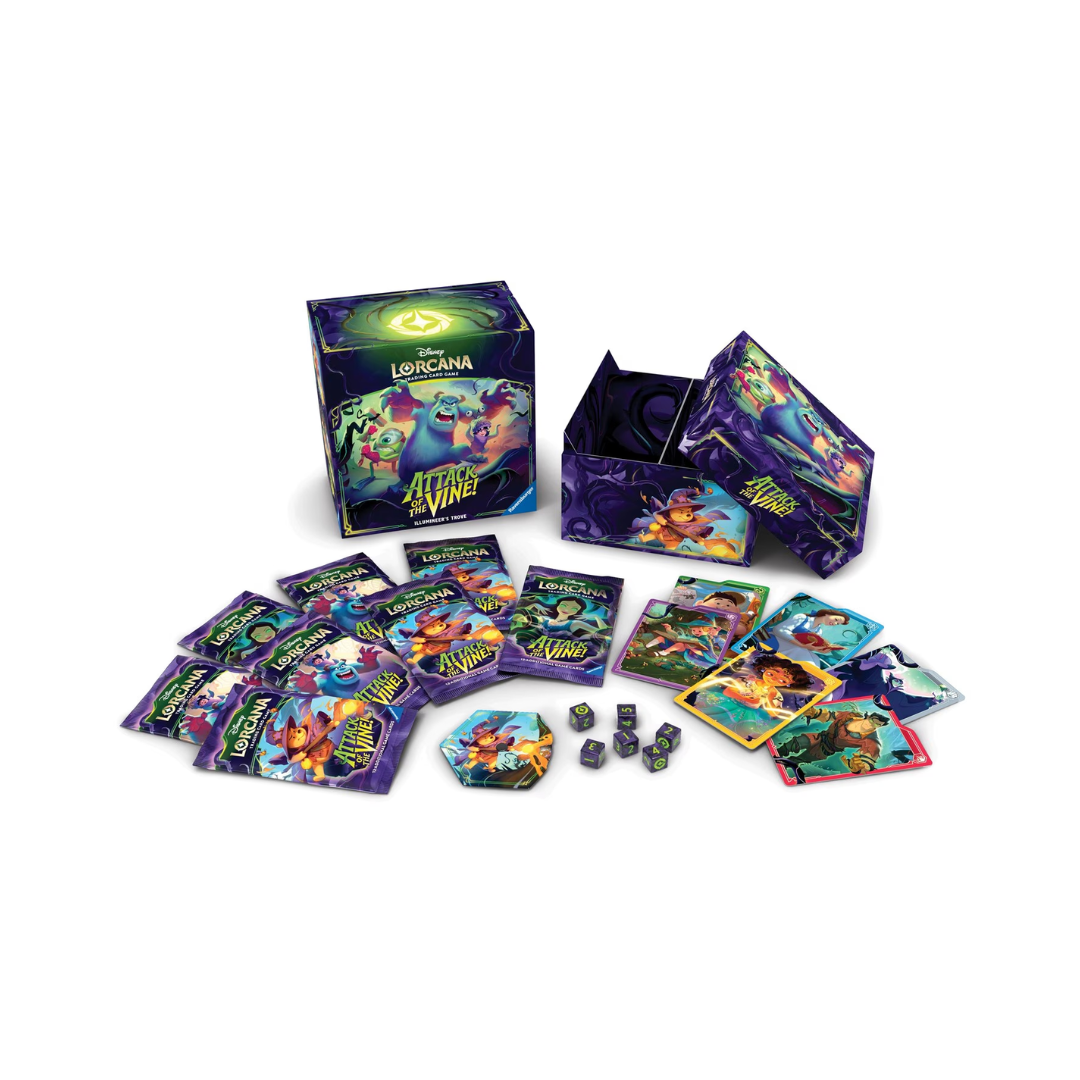 (PREVENTA) Lorcana Disney TCG - Attack Of The Vine [Set 13] - Trove - Inglés (LEER DESCRIPCIÓN)