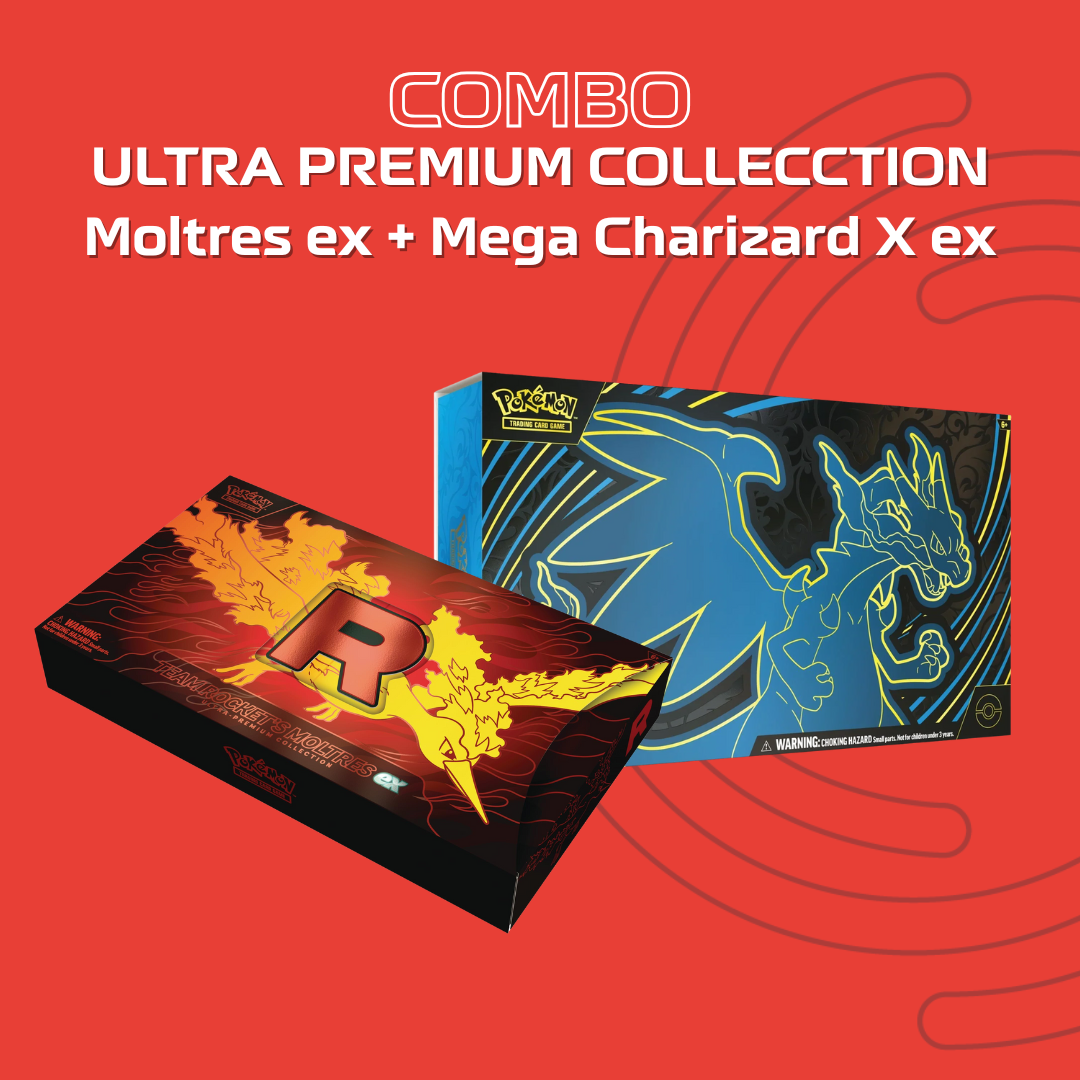 COMBO UPC - Phantasmal Flames + Moltres ex (inglés)