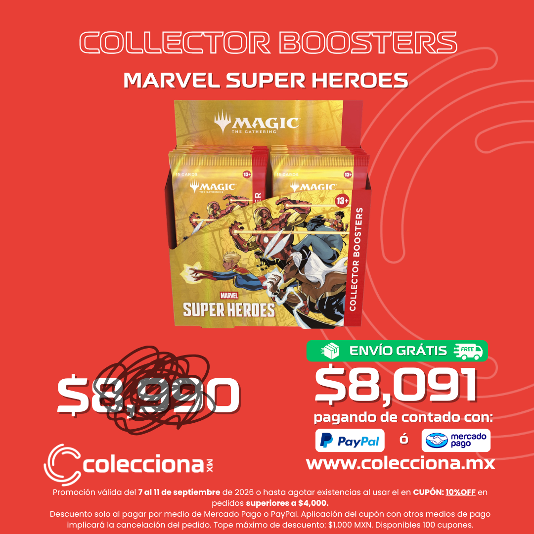 Magic The Gathering: Marvel Super Heroes - Collector Boosters - Inglés