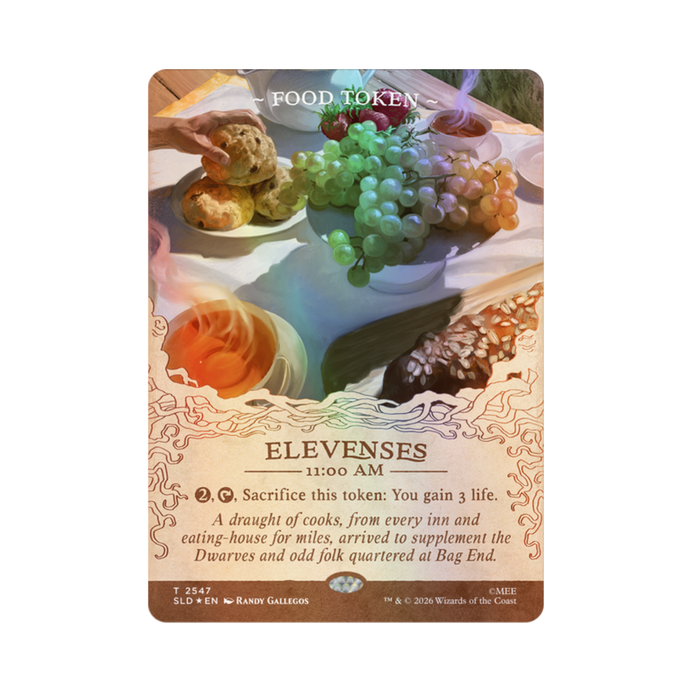 (PREVENTA) MTG Secret Lair - The Hobbit - Second Breakfast and Beyond - Foil (LEER DESCRIPCIÓN)