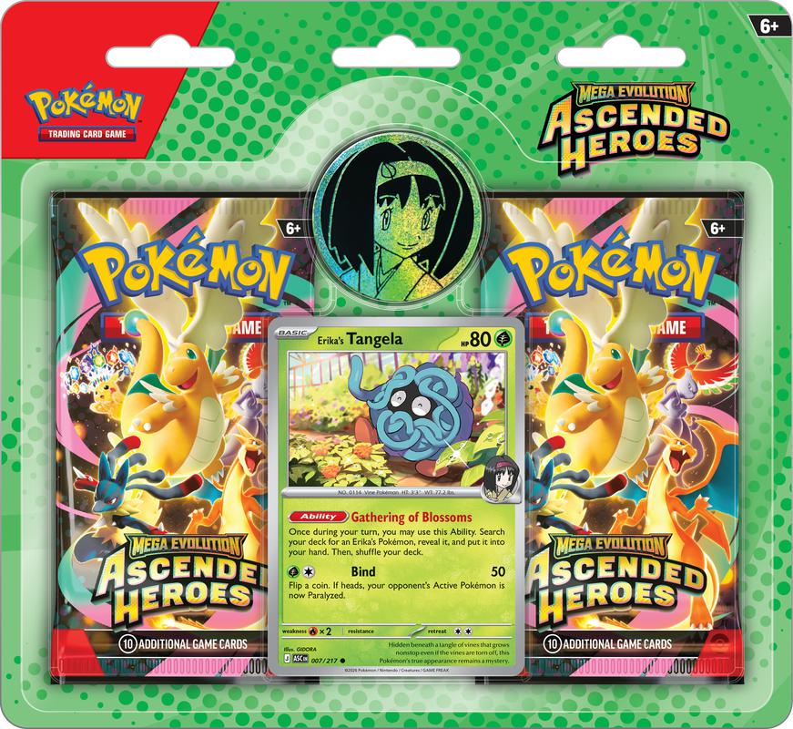 Pokémon TCG - Ascended Heroes [ASC] - Booster Blister - Erika