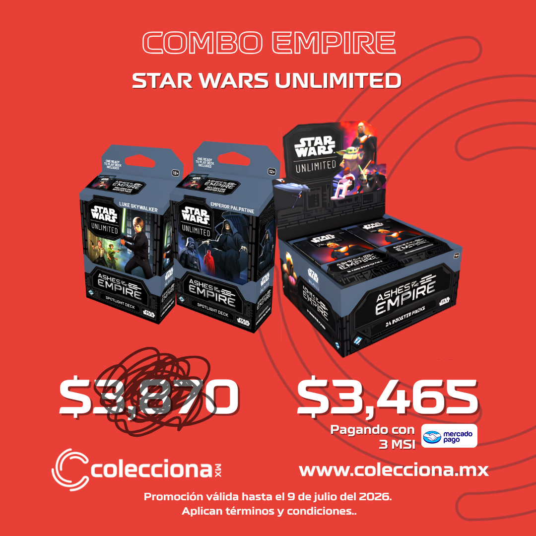 COMBO EMPIRE - Star Wars Unlimited - Ashes of the Empire - Booster Display / Decks