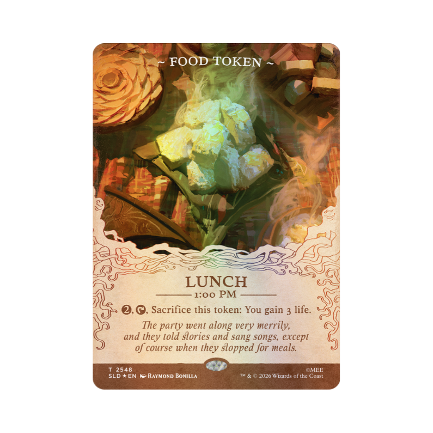 (PREVENTA) MTG Secret Lair - The Hobbit - Second Breakfast and Beyond - Foil (LEER DESCRIPCIÓN)