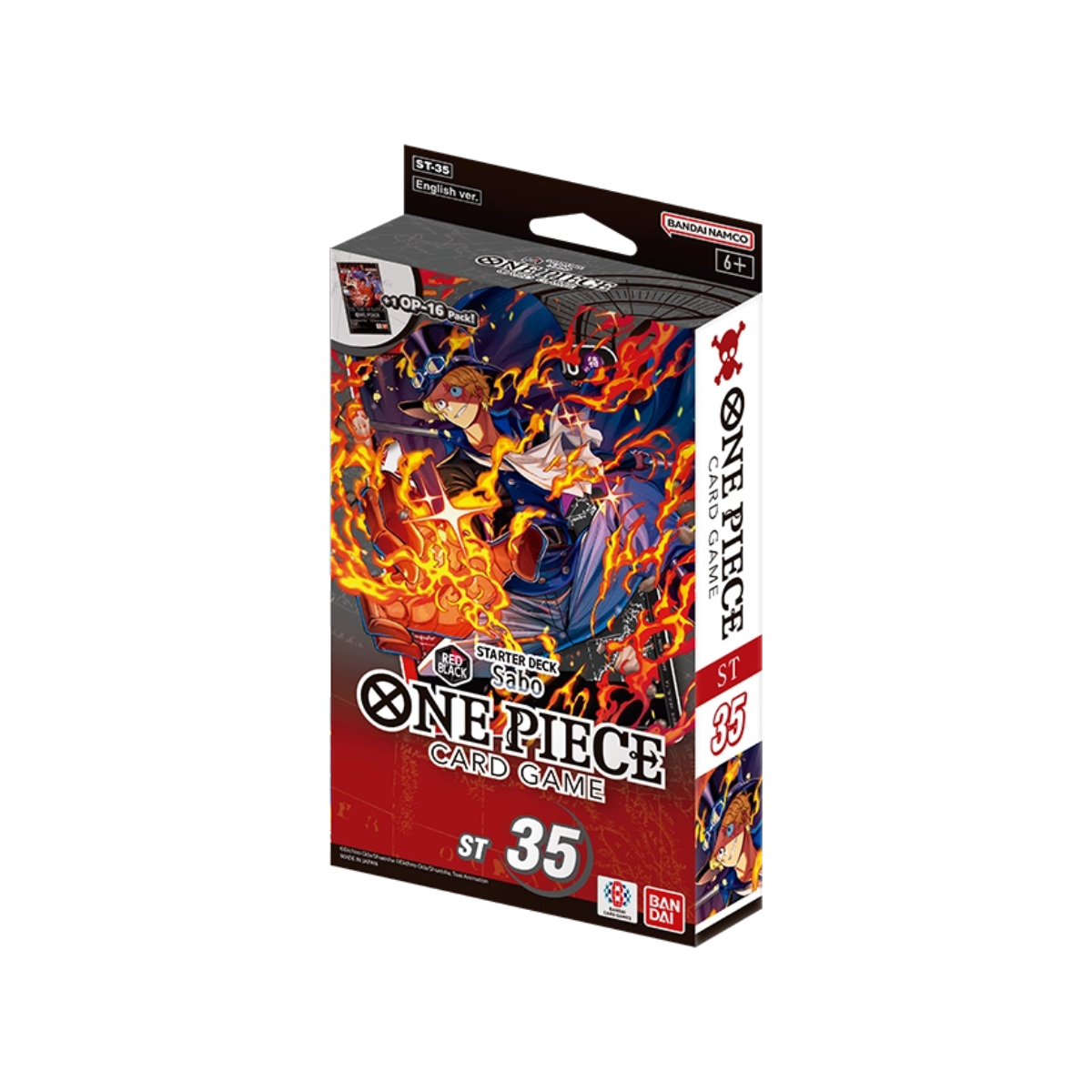 One Piece TCG - [ST-35] - Red/Black Sabo - Starter Deck - Inglés