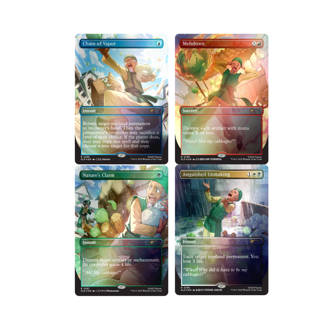 MTG Secret Lair - Avatar: My Cabbages! [Foil]