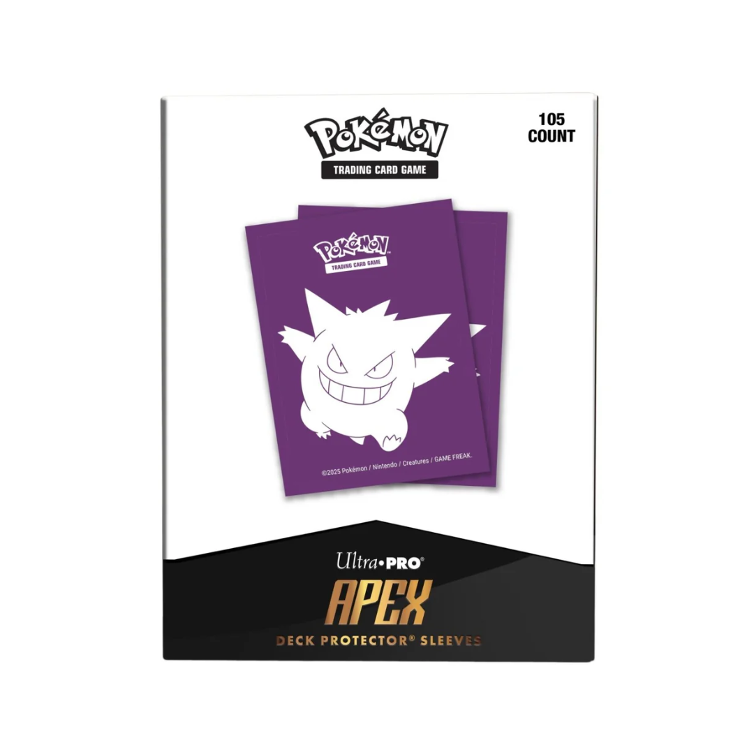 Ultra Pro Apex: Gengar - Sleeves 105ct - Pokemon TCG