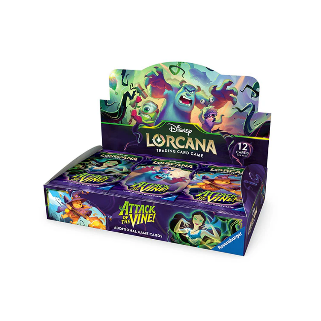 (APARTADO) Lorcana Disney TCG: Attack Of The Vine [Set 13] - Booster Box - Inglés (LEER DESCRIPCIÓN)