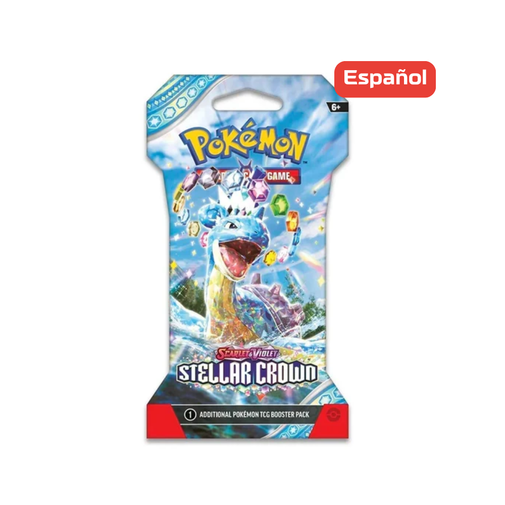 Pokémon TCG - Stellar Crown - Sleeved Booster - Español