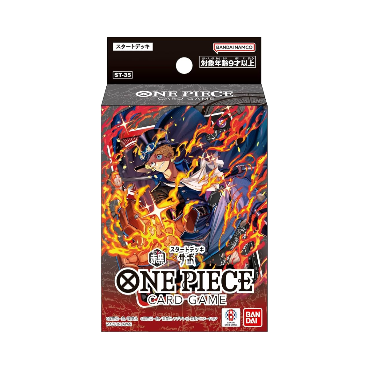 One Piece TCG - [ST-35] - Red/Black Sabo - Starter Deck - Inglés