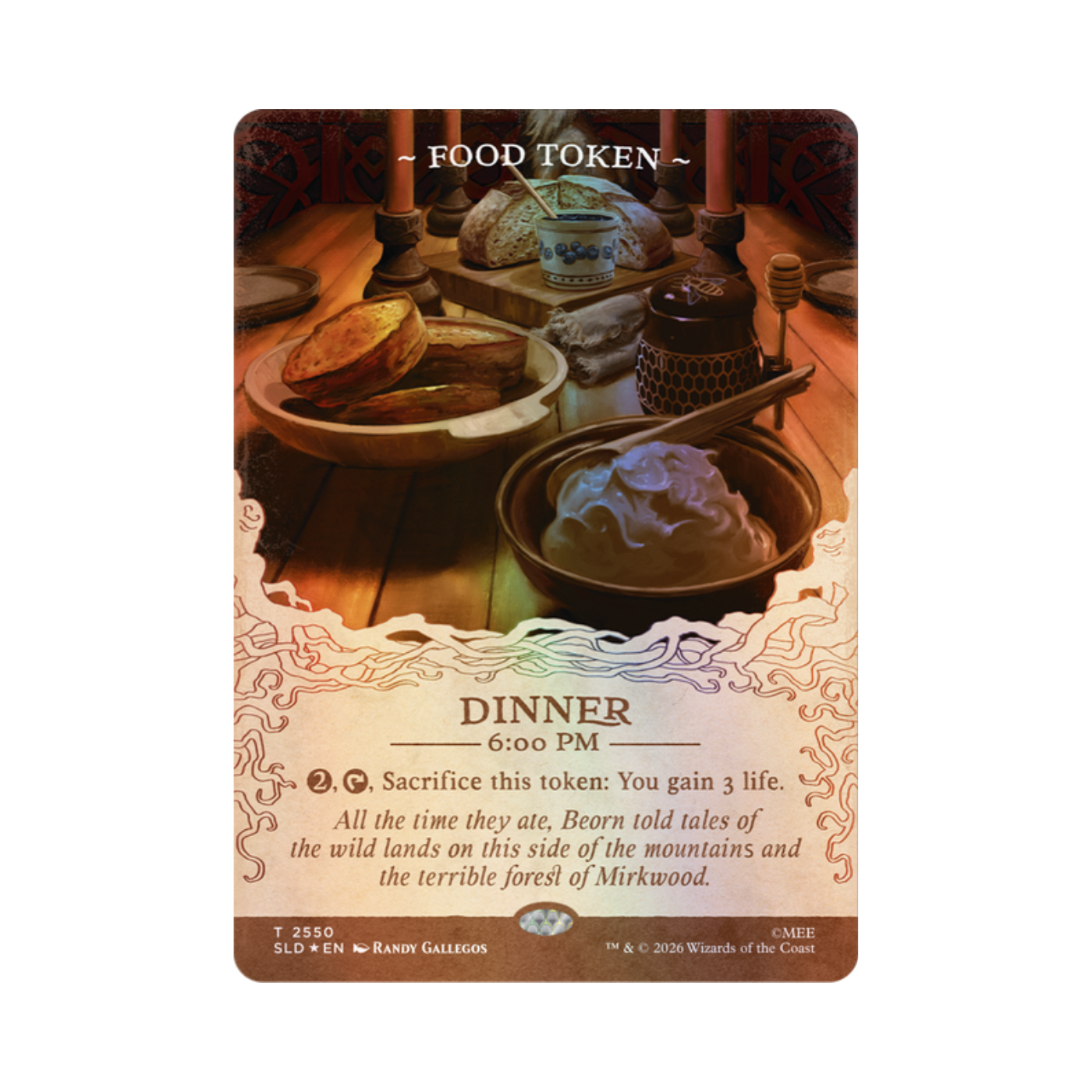 (PREVENTA) MTG Secret Lair - The Hobbit - Second Breakfast and Beyond - Foil (LEER DESCRIPCIÓN)