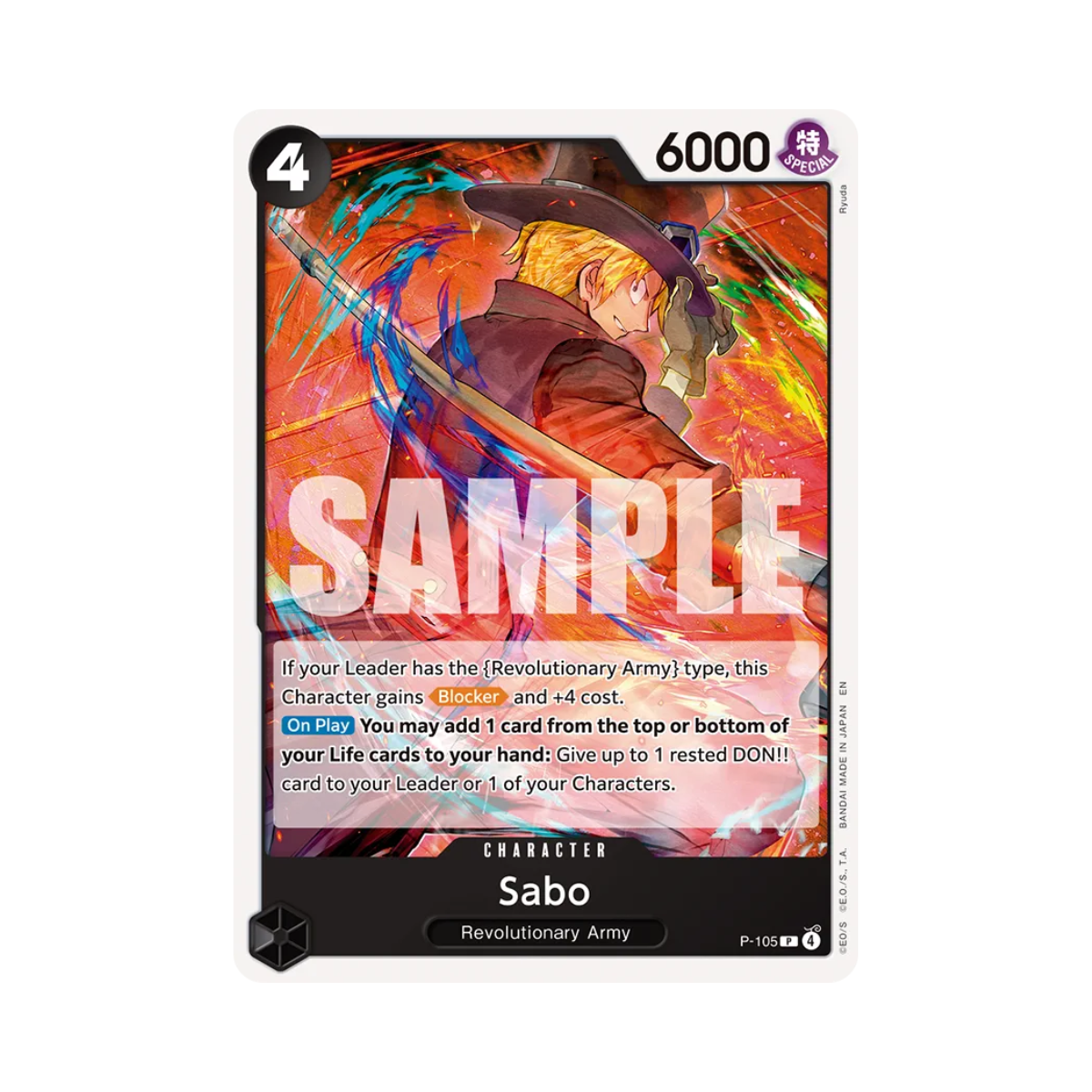 One Piece TCG - [ST-35] - Red/Black Sabo - Starter Deck - Inglés